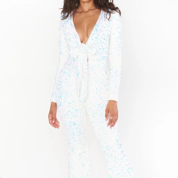 Last chance! Show Me Your Mumu MARTINA SEQUIN JUMPSUIT - Picture 4 of 9